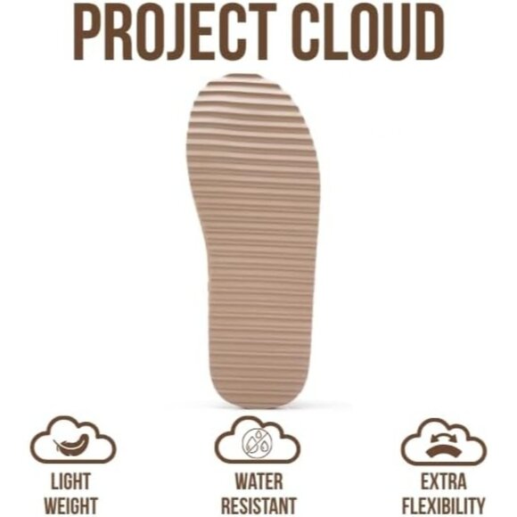 ⚡Women Sand Suede Leather Fleece Lining Memory Foam Cushion Slip On Slippers - Picture 5 of 5